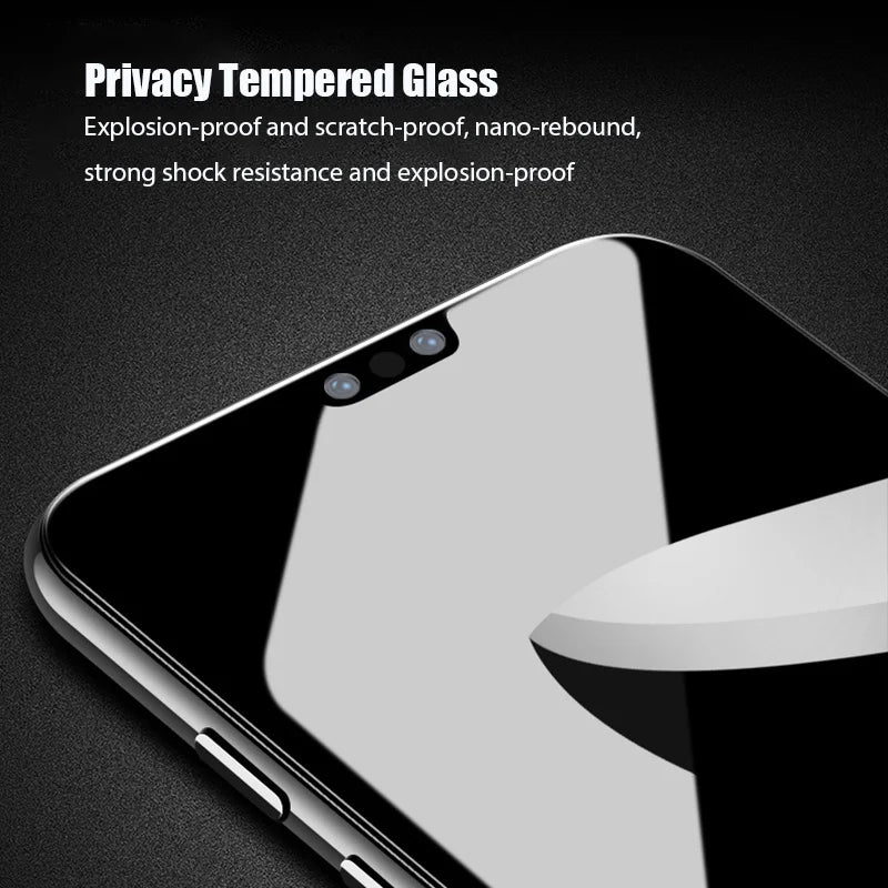 For  16 15 14 Pro Privacy Tempered Glass for  15 14 13 12 11 Pro Max 14 13 16  16 Pro anti Spy Screen Protector  14Pro